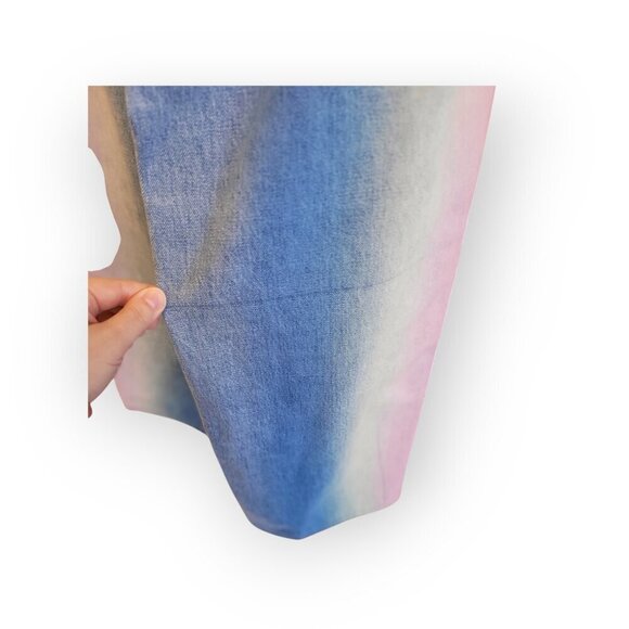 Urban Outfitters BDG high rise baggy jeans rainbow ombre jeans size 25 - Picture 16 of 16